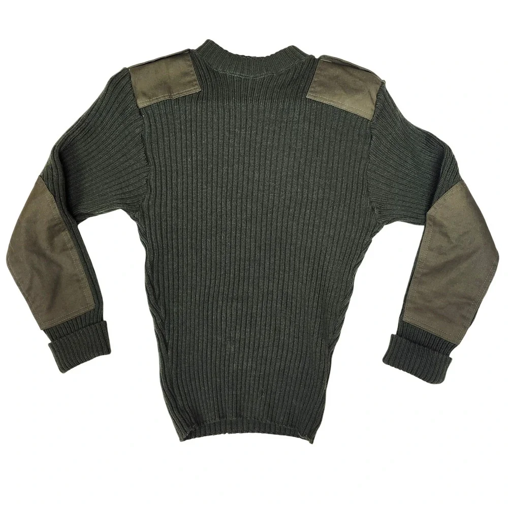 USMC Military 100% Wool Woolly Pully Sweater Mitts Nitts Olive Green 38 SPE1C1